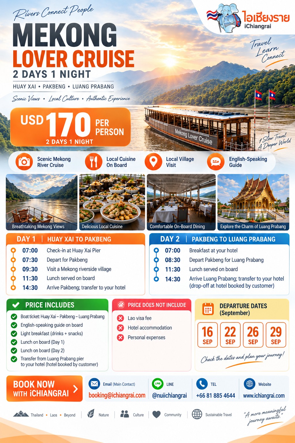 Mekong Lover Cruise Official Promotional Poster
