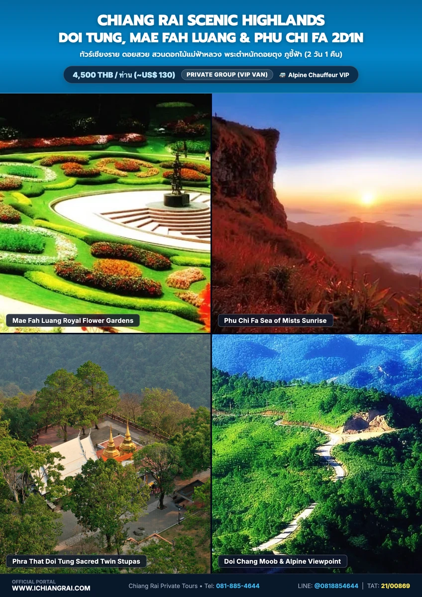 Chiang Rai Scenic Highlands Doi Suai HTML5 Tour Poster