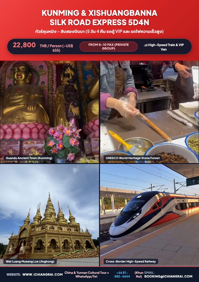 Kunming Xishuangbanna 5D4N HTML5 Tour Poster