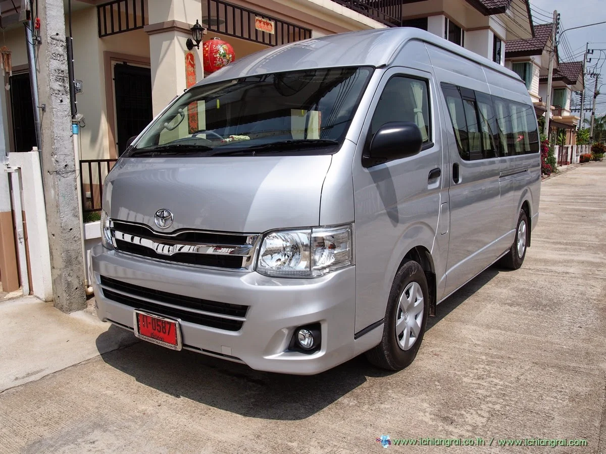 Toyota Commuter VIP Van with Professional Mountain-Expert Chauffeur - iChiangrai